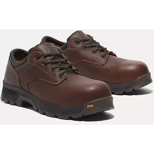 Timberland Pro Men's Titan Ev Oxford Composite Toe Work Shoe -Teak- TB0A5XXB214 7.0 / Medium / Brown - Overlook Boots