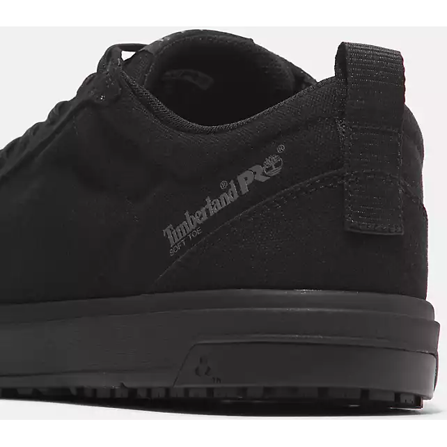 Timberland Pro Men's Burbank Soft Toe Work Shoe -Black- TB0A5YDY001  - Overlook Boots
