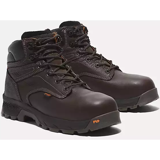 Timberland Pro Men's Titan Ev 6" CT Work Boot -Brown- TB0A5ZV7214  - Overlook Boots