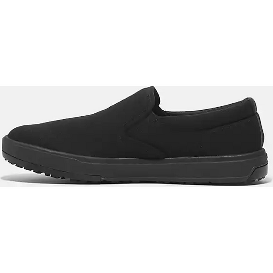 Timberland Pro Men's Burbank Soft Toe Slip On Work Shoe -Black- TB0A619Y001 - Overlook Boots