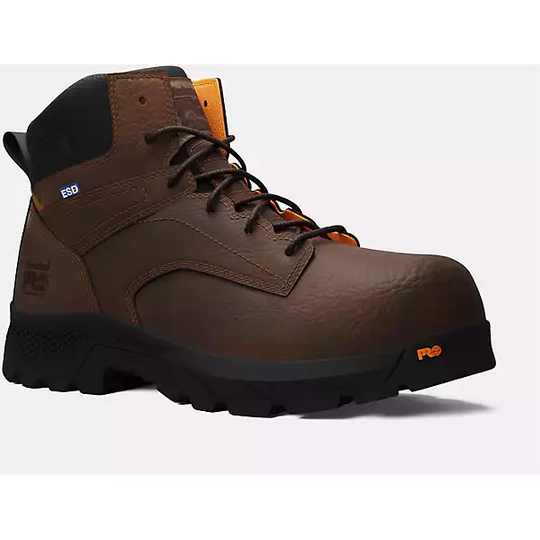 Timberland Pro Men's Titan Ev 6" Composite Toe Work Boot -Brown- TB0A61PF214 - Overlook Boots