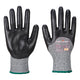 Portwest Cut D13 3/4 Nitrile Foam Glove A4 - Black - 12 Pack - A621 S - Overlook Boots