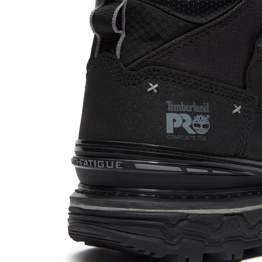 Timberland Pro Men's Boondock Ultralight 6" Comp Toe WP Work Boot - Black - TB0A63FYW02 - Overlook Boots
