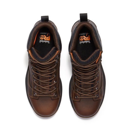Timberland Pro Men's TiTAN® EV Comp Toe Waterproof Work Boot - Brown - TB0A63JFW01 - Overlook Boots