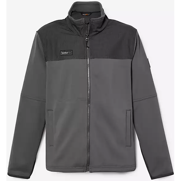 Timberland Pro Men's Trailwind Full Zip Fleece Jacket -Asphalt- TB0A644NBS5  - Overlook Boots