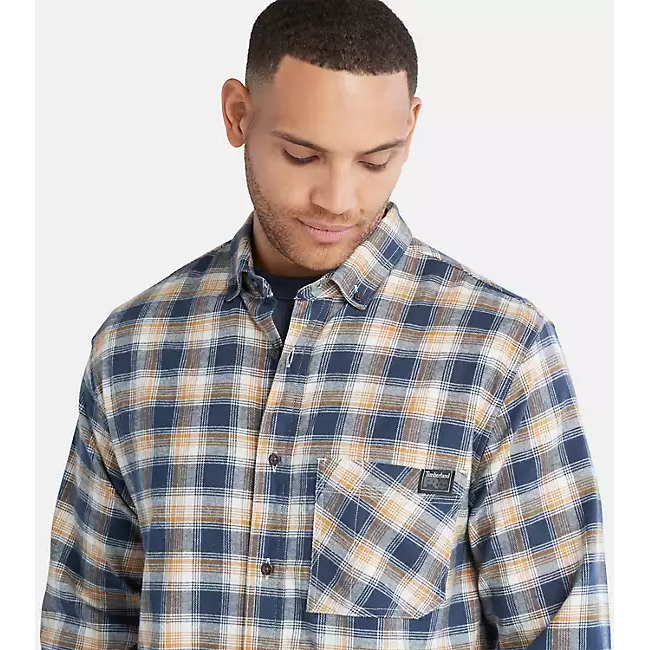 Timberland Pro Men s Woodfort Lightweight Flex Shirt Wheat TB0A64AWP