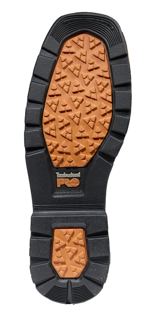 Timberland Pro Men's True Grit USA Comp Toe WP Wellington Work Boot - Brown - TB0A64CQEM4 - Overlook Boots
