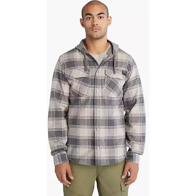 Timberland Pro Men's Woodfort Sweatshirt Hoodie -Grey- TB0A64DDE76 Small / Light Grey - Overlook Boots