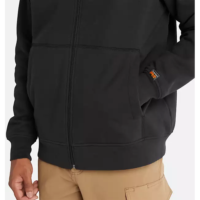 Timberland Pro Men's Hood Sport Zip Front Sweatshirt -Black- TB0A64RN001  - Overlook Boots