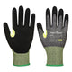 Portwest CS Cut E15 Nitrile Glove A5 - Gray/Black - 12 Pack - A650 XS - Overlook Boots