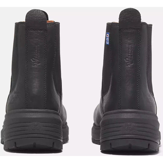 Timberland Pro Women's Birchline 6" Composite Toe Slip Resistant Work Boot Blackout- TB0A66B7EL2 - Overlook Boots