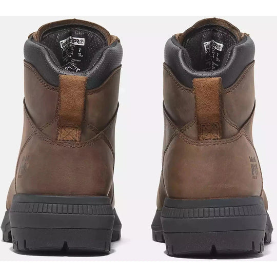 Timberland Pro Men's Montauk 6" Steel Toe Work Boot Brown- TB0A66D3EM4  - Overlook Boots