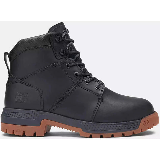 Timberland Pro Men's Montauk 6" Steel Toe Work Boot-Black- TB0A66D3EMW 6.0 / Medium / Black - Overlook Boots