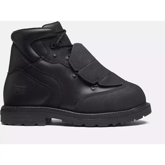 Timberland Pro Men's Ambridge 6" Composite Toe Waterproof Metguard Work Boot -Black- TB0A66EYEAD 7 / Medium / Black - Overlook Boots