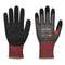 Portwest CS Cut F13 Nitrile Glove A6 - Black - 12 Pack - A672 X-Small / Black - Overlook Boots