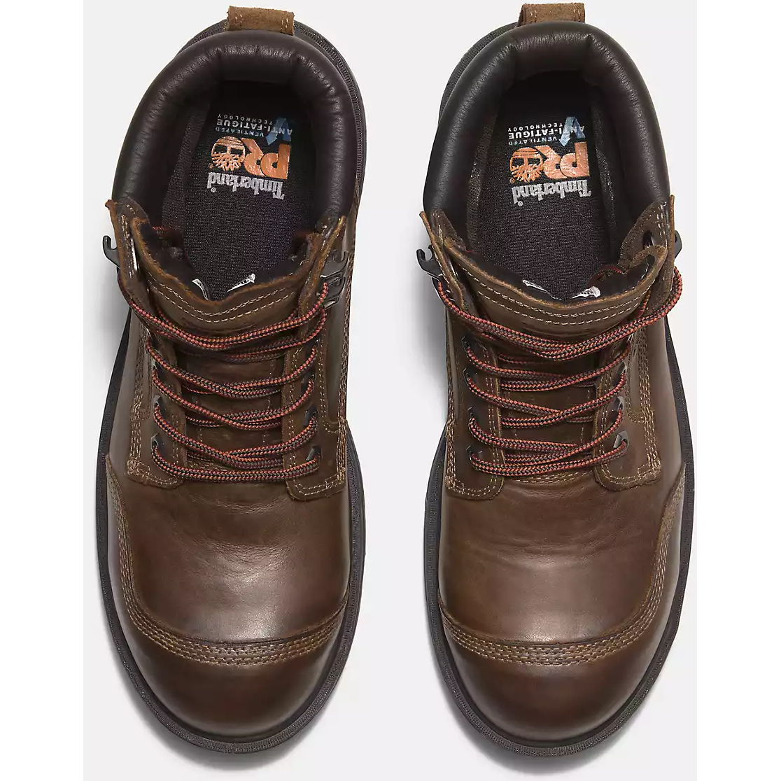 Timberland Pro Men's Whitman 6" Composite Toe Waterproof Work Boot -Brown- TB0A677YW01 - Overlook Boots