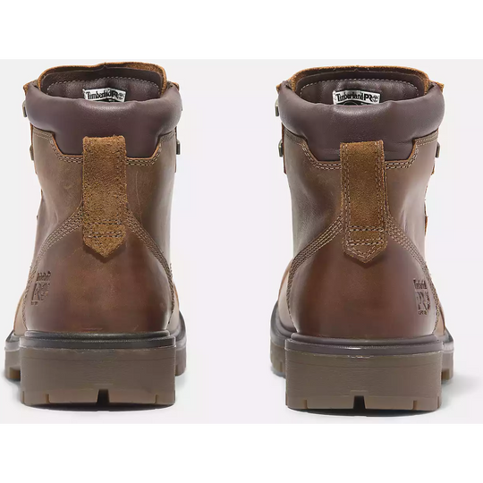 Timberland Pro Men's Whitman 6" Soft Toe Waterproof Work Boot -Brown- TB0A678KEM4 - Overlook Boots