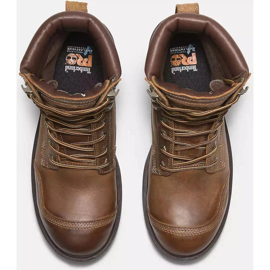 Timberland Pro Men's Whitman 6" Composite Toe Waterproof Work Boot -Brown- TB0A6797EM4 - Overlook Boots