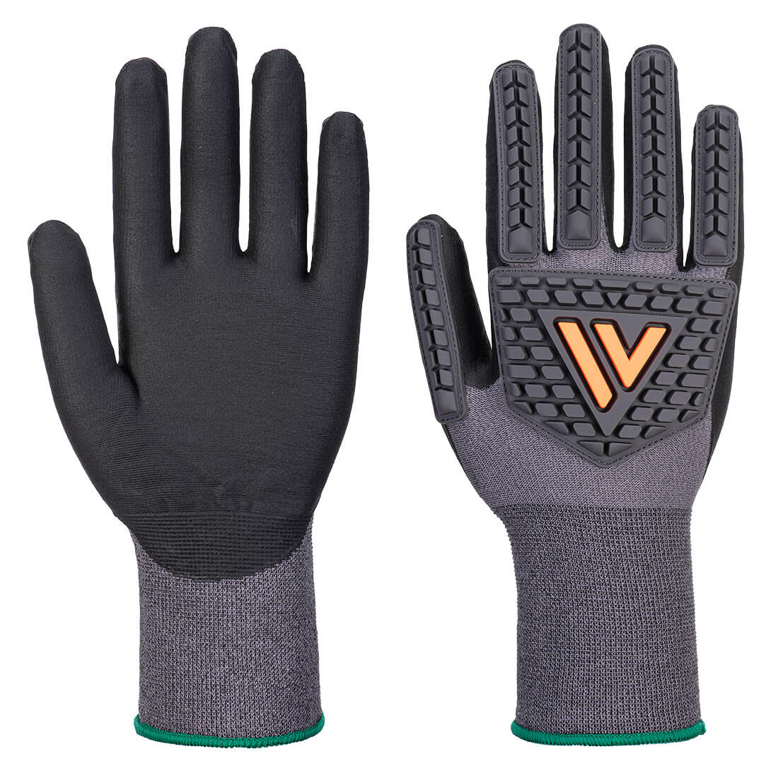 Portwest Impact 15 Nitrile Micro Foam Glove - Black - 12 Pack - A715 S - Overlook Boots