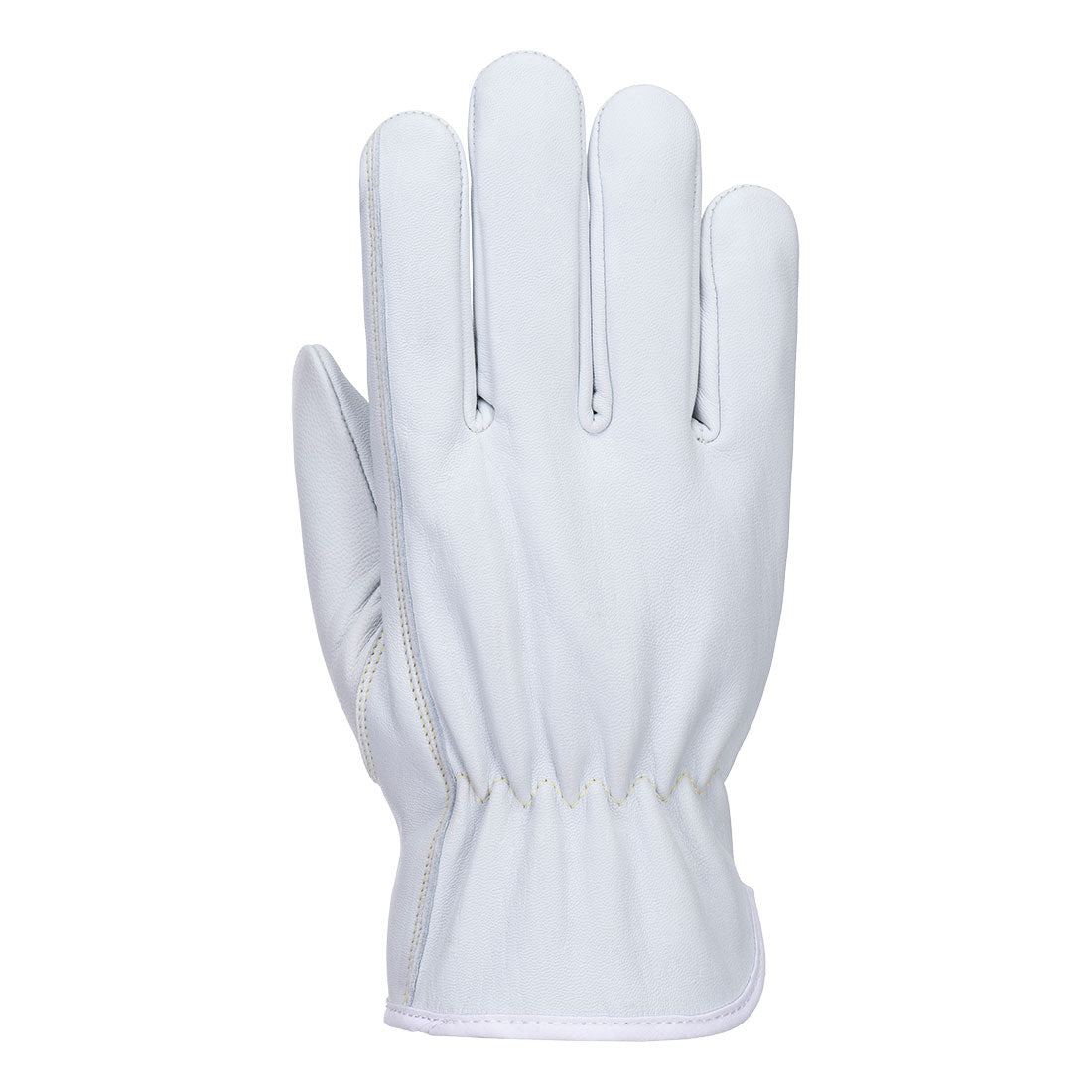 Portwest Cut Goat Leather Glove A5 - White - 12 Pack - A746 S - Overlook Boots