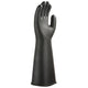 Portwest Heavyweight Latex Chemical Gauntlet - Black - 12 Pack - A802 Large - Overlook Boots