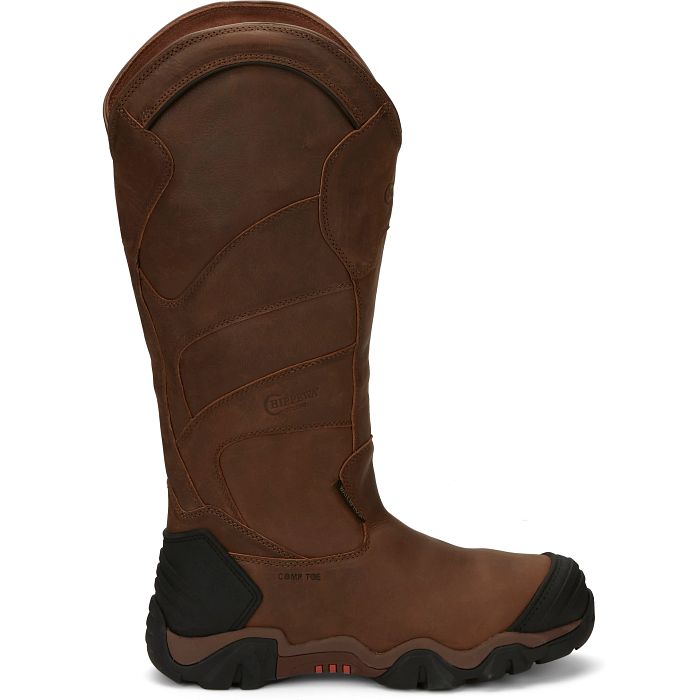 Chippewa Men's Cross Terrain 17" Comp Toe WP Pull-On Snake Boot- AE5034  - Overlook Boots