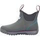 Xtratuf Women's Fleege Lined Waterproof Ankle Deck Work Boot -Grey- AIWR100 - Overlook Boots