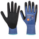 Portwest Cut C13 Dexti Ultra Nitrile Glove A3 - Blue/Black - 12 Pack - AP52 S - Overlook Boots