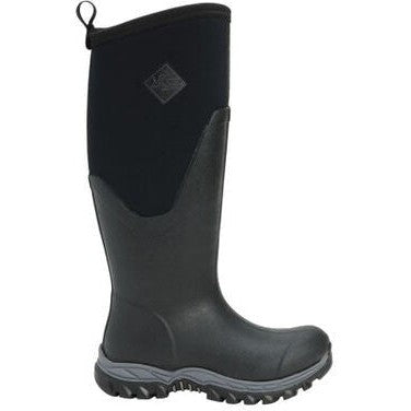 Muck Women's Arctic Sport II WP Tall Work Boot -Black- AS2T000 5 / Medium / Black - Overlook Boots