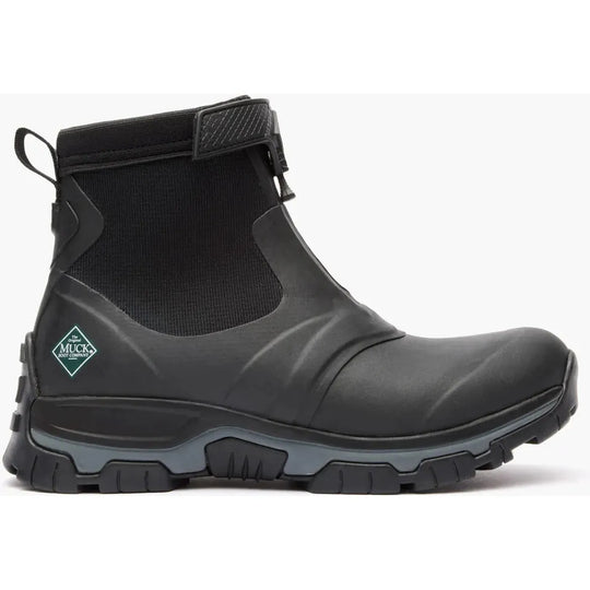 Muck Men's Apex Mid Zip Waterproof Hunt Boot - Black - AXMZ-000 - Overlook Boots