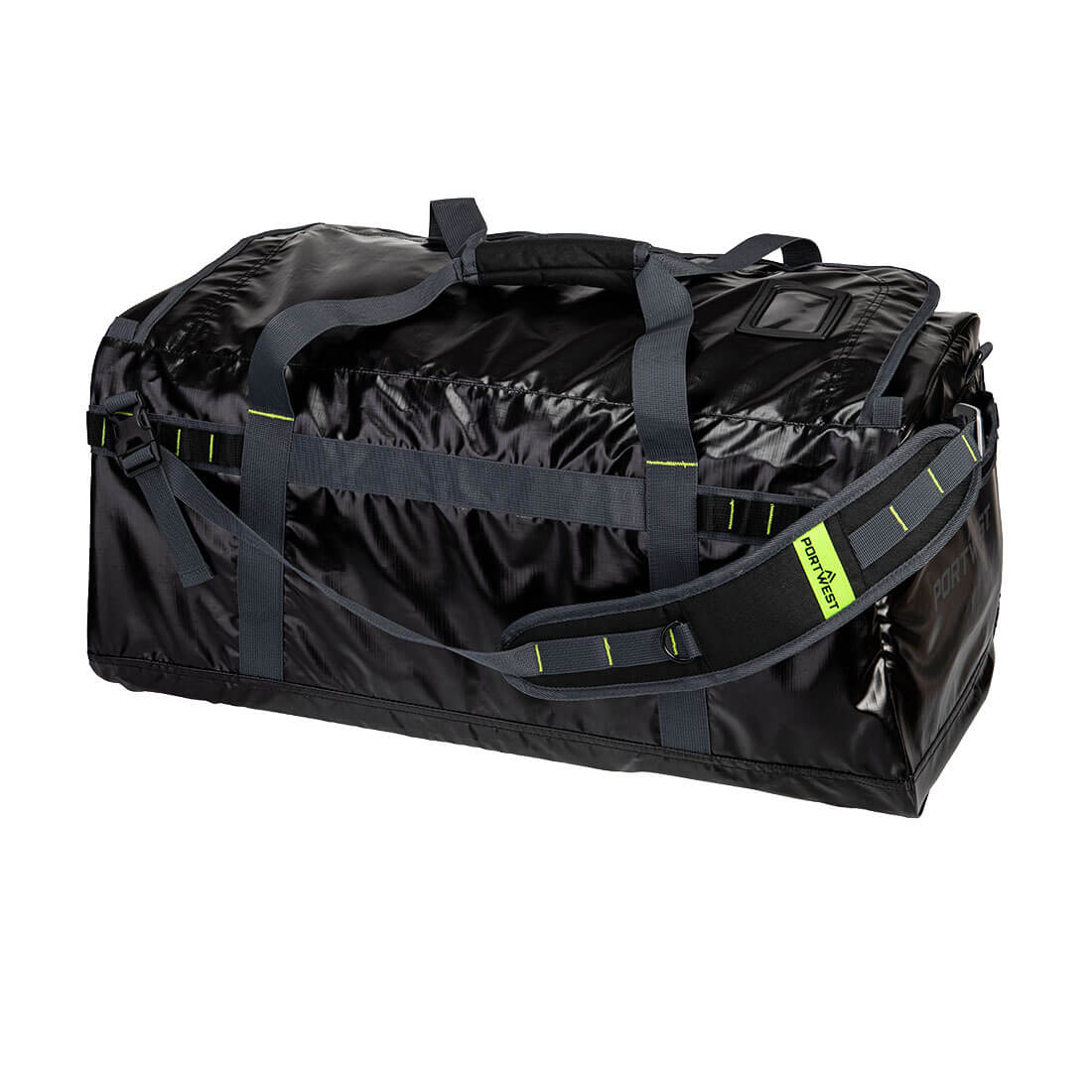 Portwest PW3 70L Water-Resistant Duffle Bag - Black - B950 One Size - Overlook Boots