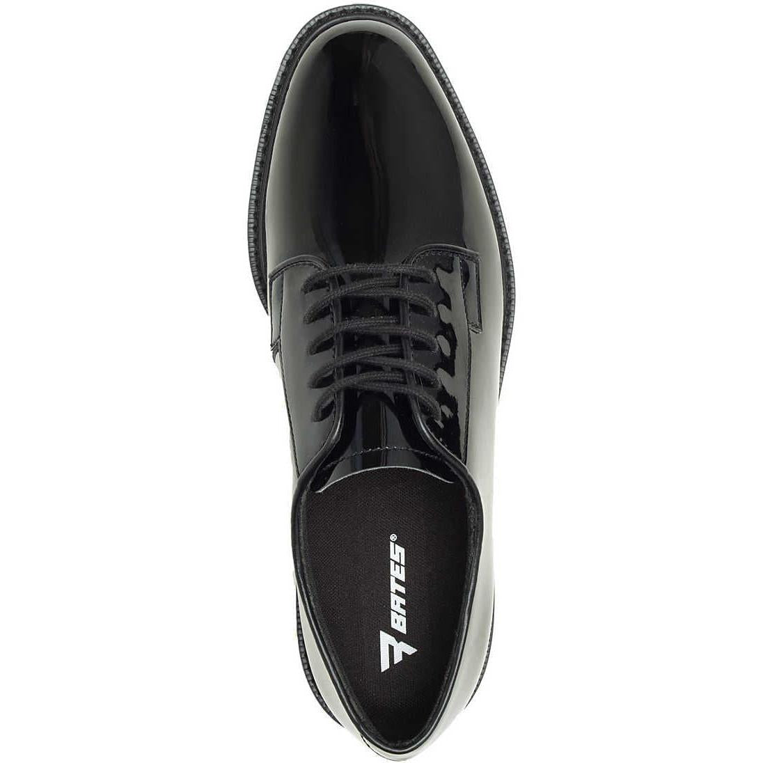 Bates Men's Sentry High Gloss Oxford Duty Shoe - Black - E01842 - Overlook Boots
