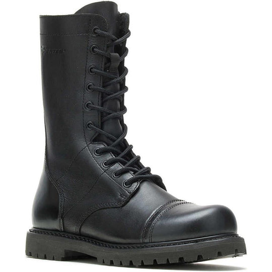 Bates Men's Paratrooper 11" Side Zip Duty Boot - Black - E02184 5 / Medium / Black - Overlook Boots