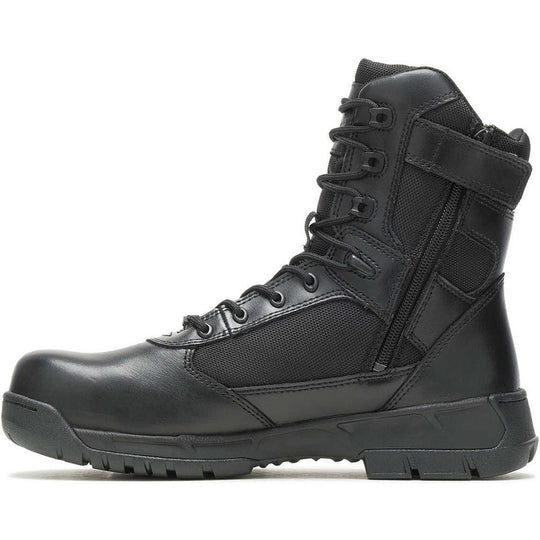 Bates Men's Tactical Sport 2 Comp Toe Side Zip Tall Duty Boot - Black - E03184 - Overlook Boots