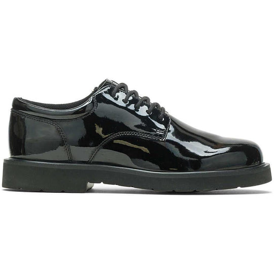 Bates Men's High Gloss Oxford Duty Shoe - Black - E22141 - Overlook Boots