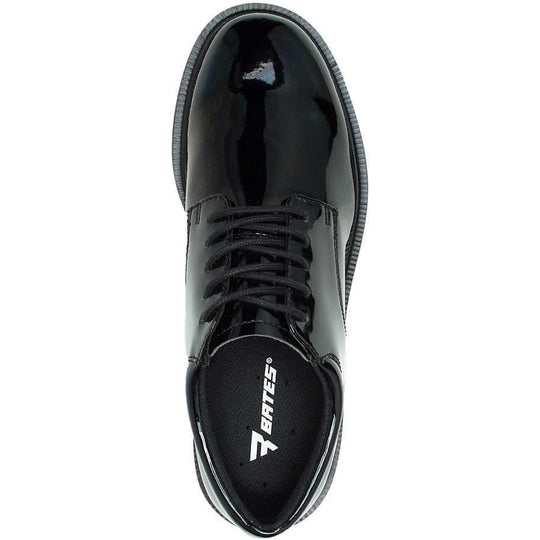 Bates Men's High Gloss Oxford Duty Shoe - Black - E22141 - Overlook Boots