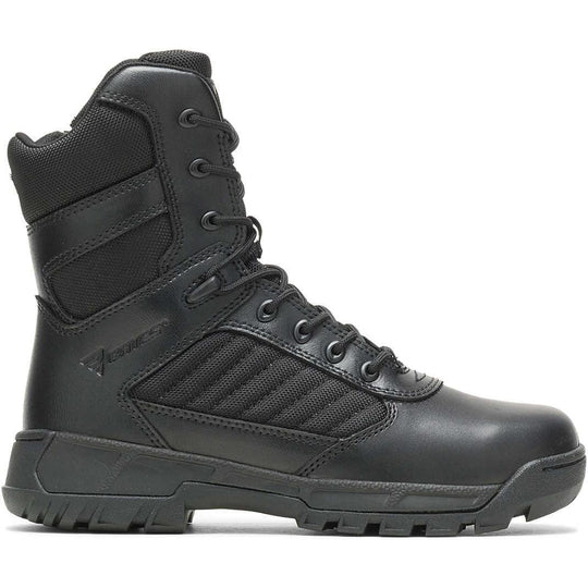 Bates Women's Tactical Sport 2 Side Zip Tall Work Boot - Black - E03580 - Overlook Boots