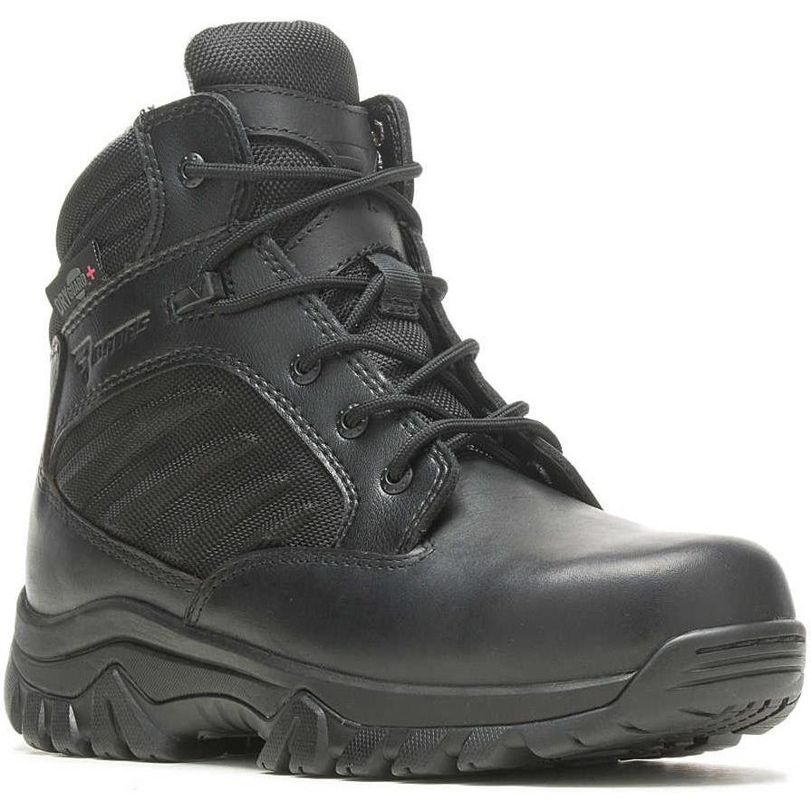 Bates Women's GX X2 Waterproof Mid DRYGuard Duty Boot - Black - E03962 5 / Medium / Black - Overlook Boots