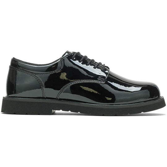 Bates Women's High Gloss Oxford Duty Shoe - Black - E22741 - Overlook Boots