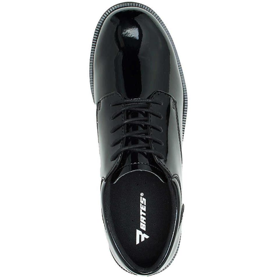 Bates Women's High Gloss Oxford Duty Shoe - Black - E22741 - Overlook Boots