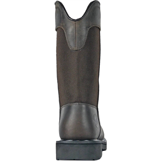 Hoss Men's Buck 11" Steel Safety Toe Duty Boot - Black 90416  - Overlook Boots