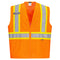 Portwest Hi-Vis X Back Contrast Vest - Orange - 12 Pack - CA101 S / Orange - Overlook Boots