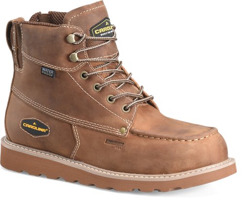 Carolina Men's Beam 6" Work Boot - Brown - CA2575