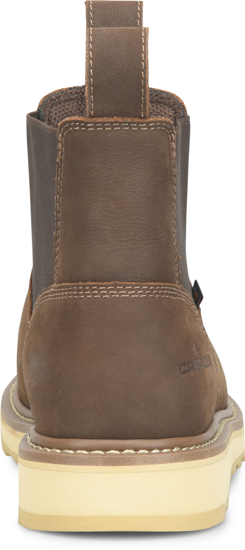 Carolina Men's Gritstone 6" Comp Toe Chelsea Work Boot - Brown - CA3605