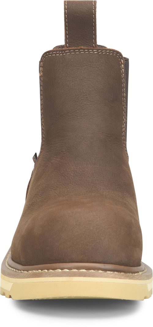 Carolina Men's Gritstone 6" Comp Toe Chelsea Work Boot - Brown - CA3605