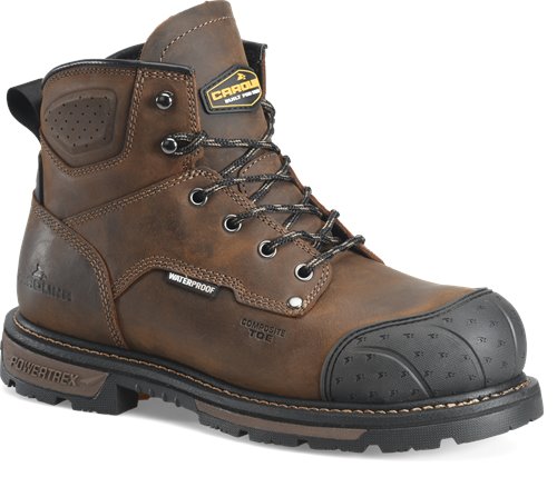 Carolina Men's Blockade 6" Work Boot - Brown - CA3700 - Overlook Boots