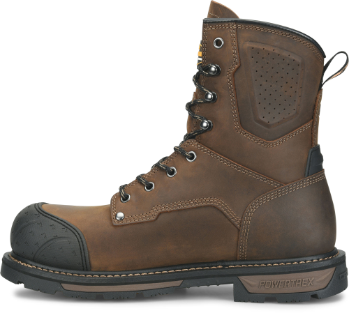 Carolina Men's Blockade 8" Work Boot - Brown - CA3701 - Overlook Boots