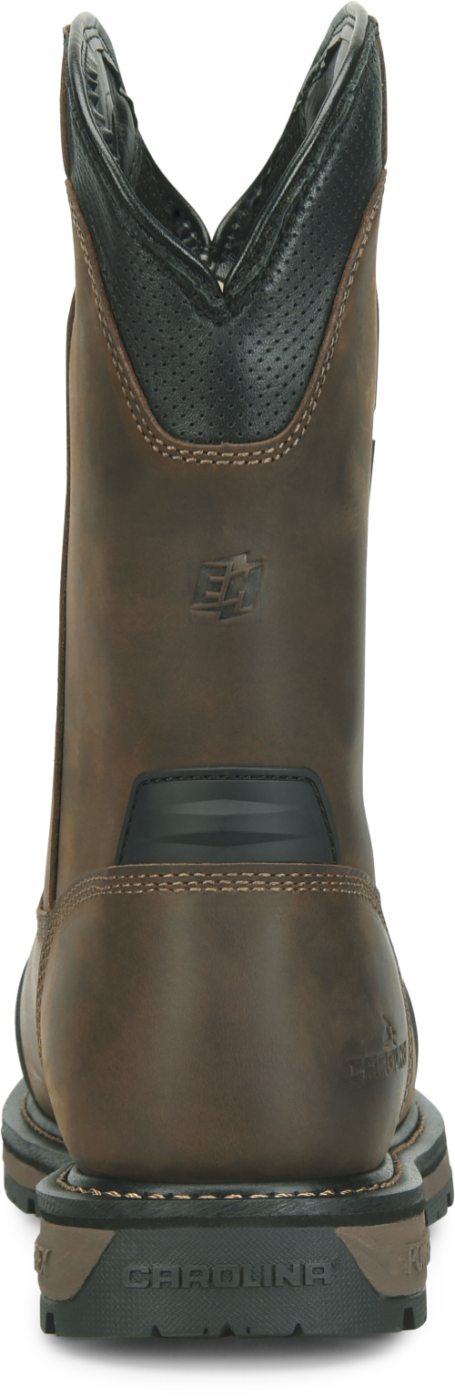 Carolina Men's Blockade Pull-On Work Boot - Brown - CA3702 - Overlook Boots