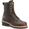 Carolina Women's Elm 8" Logger Work Boot - Brown - CA421 4 / Medium / Dark Brown - Overlook Boots
