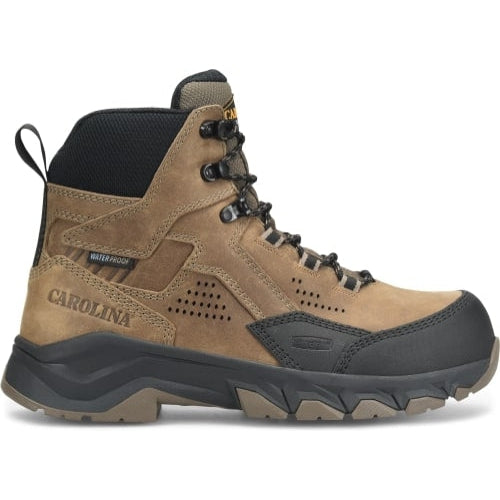 Carolina Men's Subframe 6.5" Comp Toe WP Hiker Work Boot -Brown- CA4580 8 / Medium / Brown - Overlook Boots